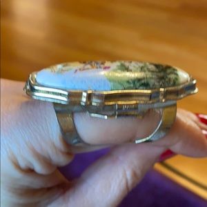 Lipstick holder and mirror
